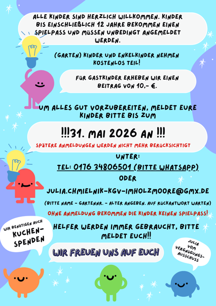Einladung Kinderfest